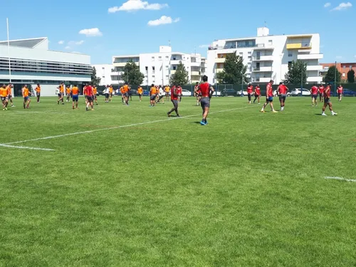 Le public invité à assister à l'entraînement de l'ASM