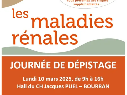 Rodez : l'hôpital propose un dépistage gratuit des maladies rénales