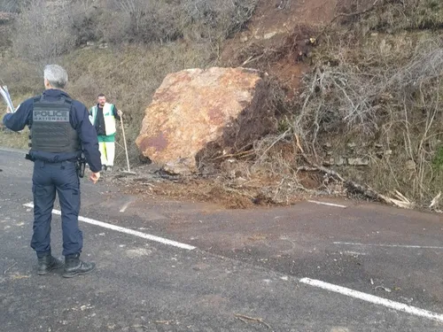 Éboulement entre Millau et La Cavalerie : la circulation sera...