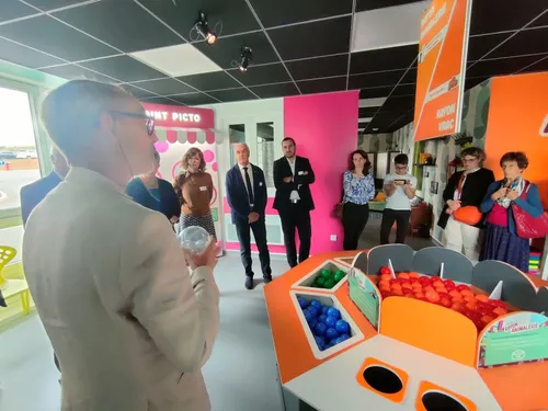 Un parcours pédagogique inauguré au centre de tri de Millau