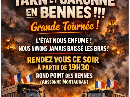 Manifestation agricole : tensions à Montauban