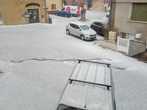 Grêle et orages en Aveyron (photos et vidéo)
