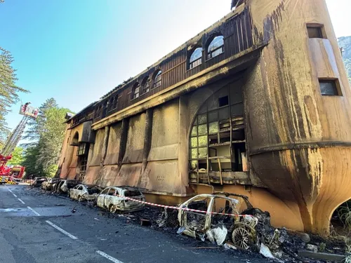 Incendie d'un hôtel à Mostuéjouls : la piste criminelle envisagée