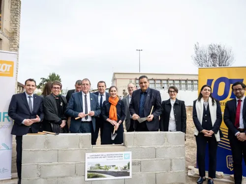 Martel : la restructuration du collège est lancée