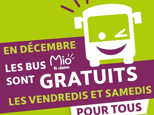 Millau : les bus gratuits les vendredis et samedis de décembre