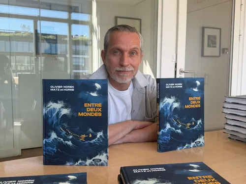 Olivier Norek adapte "Entre deux mondes" en BD