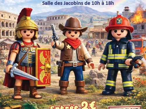 Un week-end 100% Playmobil à Saint-Flour 