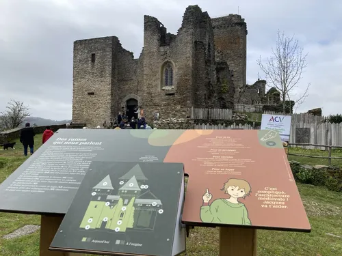 Une nouvelle signalétique pour le château de Valon