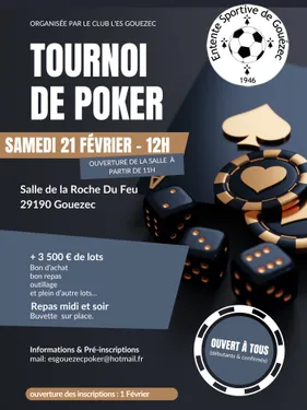 Tournoi de poker Gouézec 