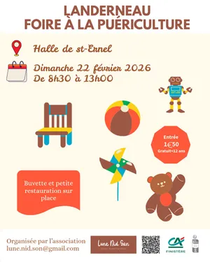 Foire à la puériculture à Landerneau