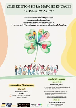 26-27/02 : 2ème édition de la Marche Engagée "Bougeons-Nous" à Caudan