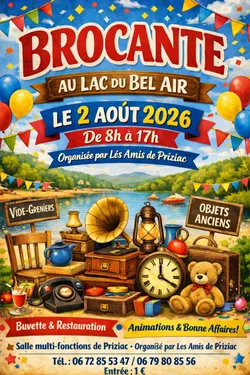Brocante à Priziac 