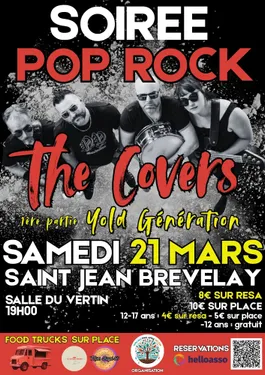 Soirée pop-rock à Saint-Jean-Brévelay !