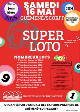 Super loto à Guémené-sur-Scorff