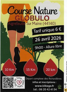 RANDO GLOBULO    Aigrefeuille sur Maine