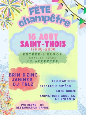 Fête champêtre à Saint-Thois 