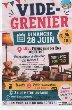Vide-grenier à Loqueffret