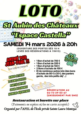 loto à saint-aubin-des-châteaux 