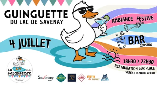 Soirée Guinguette au Lac de Savenay – Samedi 4 juillet 2026