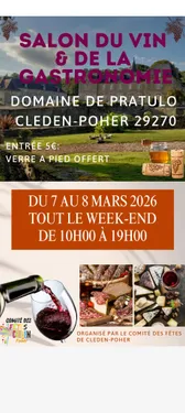 Salon des vins et de la gastronomie à Cleden-Poher 
