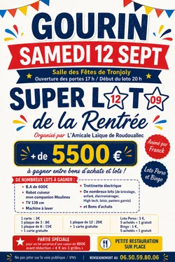 Super loto à Gourin