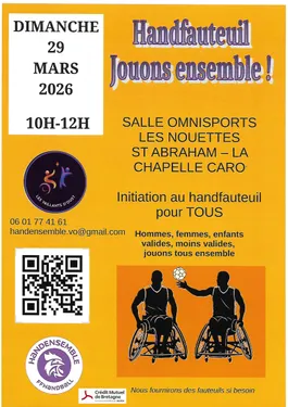 Initiation au Handfauteuil à Saint-Abraham/La Chapelle-Caro