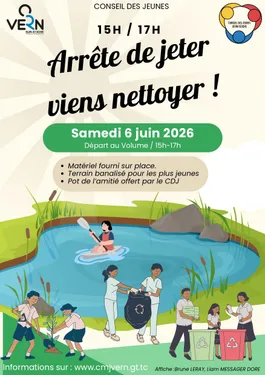 Arrête de jeter, viens nettoyer ! 