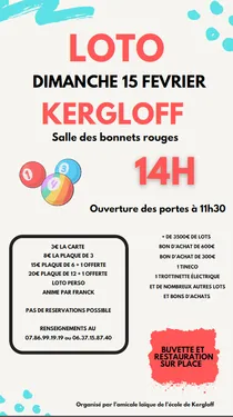 Loto à Kergloff