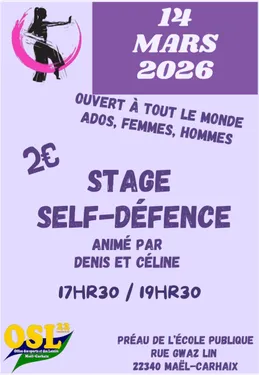 Stage de Self-Défense