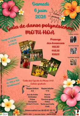 "Gala de danse polynésienne" à Plessé 