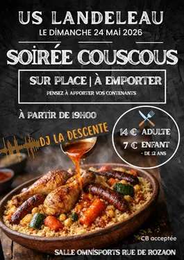 Repas couscous de l'US Landeleau