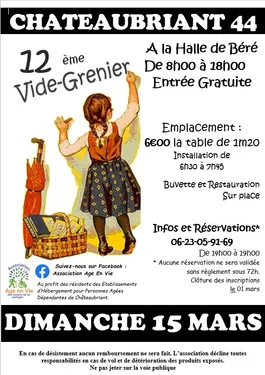 Vide grenier à châteaubriant