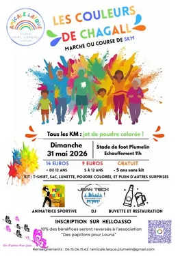 Color Race : Les couleurs de Chagall à Plumelin
