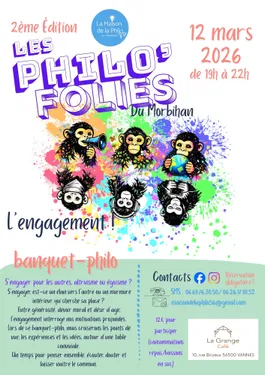 Les Philo'Folies du Morbihan : Banquet-Philo