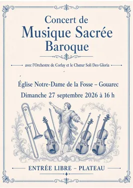 Concert chant sacré et musique baroque à Gouarec
