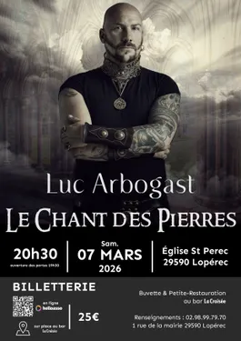 Luc Arbogast présente "Le chant des Pierres" à Lopérec