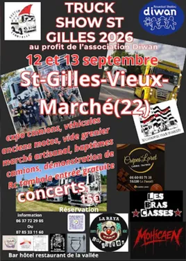 Truck Show à Saint-Gilles-Vieux-Marché