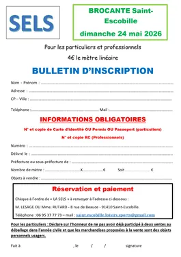 Brocante / Vide-greniers