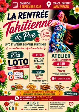 La Rentrée Tahitienne de Poe à Lanvénégen