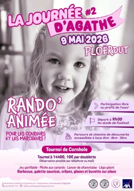 La journée d'Agathe : 2ème rando animée et tournoi de cornhole 