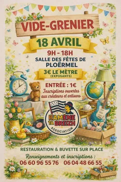 Vide grenier à Ploërmel
