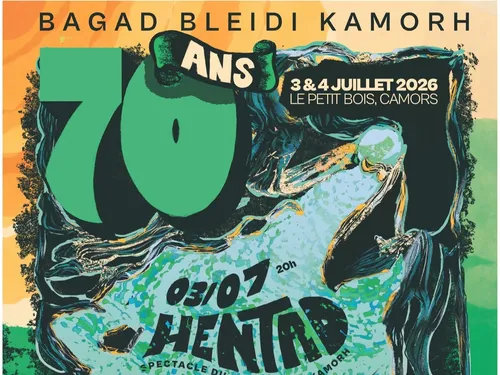 70 ans du Bagad Bleidi Kamorh