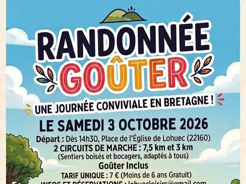 Randonnée avec goûter 