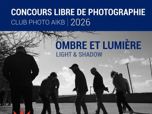 Concours  libre de photographie de l'AIKB