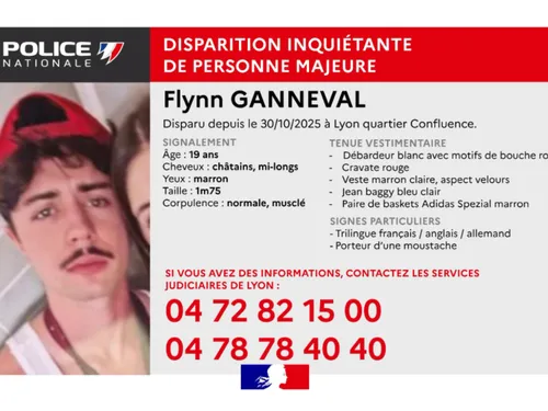 Disparition inquiétante à Lyon : la police nationale lance un appel...
