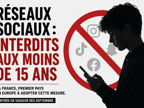 Réseaux sociaux : les moins de 15 ans bientôt déconnectés