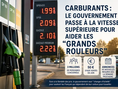 Carburants : le gouvernement passe à la vitesse supérieure pour...