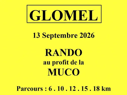 Rando au profit de la Muco à Glomel