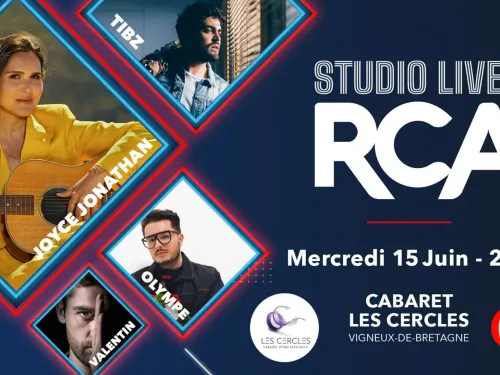 Le Studio Live RCA au Cabaret Les Cercles Nantes