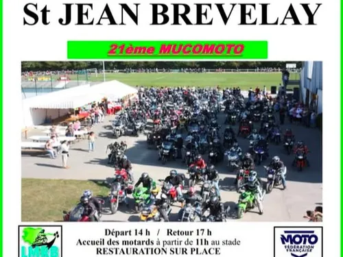 Grande balade moto solidaire à Saint-Jean-Brévelay